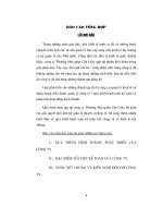 Quá trình hình thành, phát triển của công ty Thương Mại quận Cầu Giấy