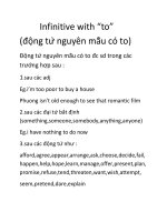 Infinitive with to pdf