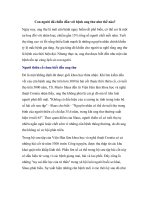 Con người đã chiến đấu với bệnh ung thư như thế nào? ppt