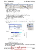 BÀI GIẢNG MÔN THIẾT KẾ WEB pdf