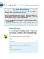 html xhtml and css for dummies 7th edition phần 5 ppsx
