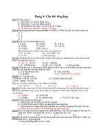 Dạng 4: Câu hỏi tổng hợp ppsx