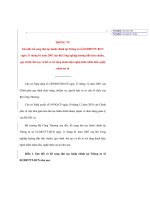 THÔNG TƯ của Bộ Công nghiệp hướng dẫn tiêu chuẩn, quy trình, thủ tục và hồ sơ xét tặng danh hiệu nghệ nhân nhân dân, nghệ nhân ưu tú pptx