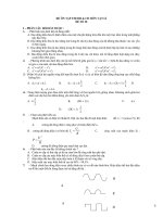 ĐỀ ÔN TẬP THI ĐH & CĐ MÔN VẬT LÍ ĐỀ SỐ 20 potx