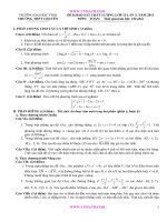 Đề thi thử toán lần 3 ppsx