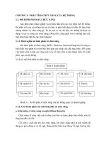 BÀI GIẢNG: PHÂN TÍCH CHỨC NĂNG CỦA HỆ THỐNG pdf