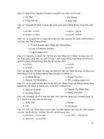 Trắc nghiệm tư tưởng HCM 4 docx