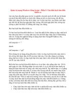 Quản trị mạng Windows bằng Script - Phần 9: Tìm hiểu kịch bản điều khiển xa potx