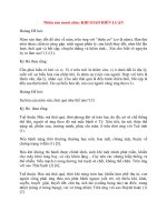 Y học cổ truyền kinh điển - sách Tố Vấn: Thiên sáu mươi chín: KHI GIAO BIẾN LUẬN docx