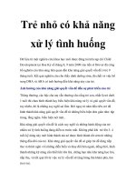 Trẻ nhỏ có khả năng xử lý tình huống pdf
