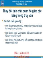 GIÁO TRÌNH ÔN TẬP CỦA TRƯỜNG ĐẠI HỌC KHOA HỌC TỰ NHIÊN TP.HCM pptx