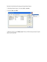 Cách khai báo để sử dụng mail trong Outlook Express potx