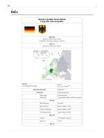 Giới thiệu sơ lược về nước đức pot