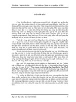 Đề tài “ Thực trạng và giải pháp tiếp công dân tại Cục Thuế tỉnh Thừa Thiên Huế” pot