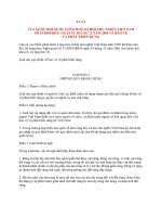 LUẬT VỀ BẢO VỆ VÀ PHÁT TRIỂN RỪNG docx