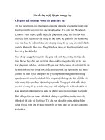 Một số công nghệ đột phá trong y học ppt