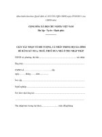 MẪU GIẤY XÁC NHẬN VỀ ĐỐI TƯỢNG, CÁ NHÂN TRONG HỘ GIA ĐÌNH ĐỂ ĐĂNG KÝ MUA, THUÊ, THUÊ MUA NHÀ Ở THU NHẬP THẤP potx