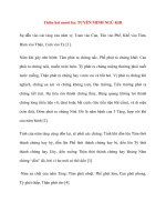 Y học cổ truyền kinh điển - sách Tố Vấn: Thiên hai mươi ba: TUYÊN MINH NGŨ KHI pps