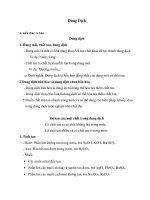 Chuyên đề hóa học  Dung Dịch