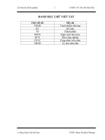 CHUYEN DE TÔT NGHIEP VỀ CÔNG TY HOANG TAM potx