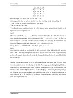 BÀI GIẢNG GIẢI THUẬT VÀ LẬP TRÌNH - QUY HOẠCH ĐỘNG - LÊ MINH HOÀNG - 6 pdf