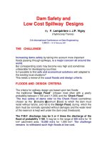 Dam Safety and Low Cost Spillway Designs pot