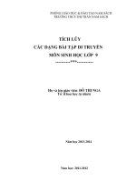 Giáo án môn công nghệ 7