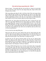 Bảo mật lưu lượng mạng không dây – Phần 5 pdf