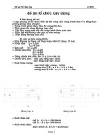 Đồ án tổ chức thi công phần hầm nhà cao tầng