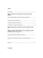 Thực trạng vai trò ngân sách nhà nước ở việt nam hiện nay