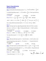 Dạng 4: Công suất tiêu thụ pot