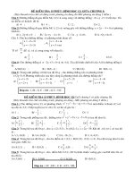 Đề trắc nghiệm môn toán docx