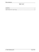 Tình hình hoạt động của nông nghiệp và phát triển huyện thanh sơn