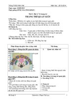 Giáo án mỹ thuật 8 - trường THCS Hiên Vân