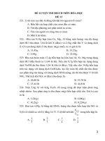 ĐỀ LUYỆN THI ĐH-CĐ MÔN HÓA HỌC ĐỀ 13 doc