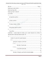 Luận văn Tốt nghiệp: Giải pháp tài chính nhằm nâng cao năng lực cạnh tranh của CTCP Gạch ngói Thạch Bàn