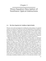 Nonlinear Optics - Chapter 2 pps