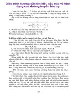 Giáo trình hướng dẫn tìm hiểu cấu trúc và hình dạng của đường truyền bức xạ phần 1 doc