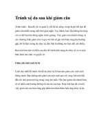 Tránh xệ da sau khi giảm cân pot