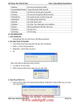 BÀI GIẢNG MÔN THIẾT KẾ WEB ppt