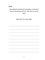 Giáo trình hình thành hệ thống ứng dụng nguyên lý trong quá trình công nghiệp hóa kim ngạch xuất khẩu p4 pot