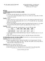 Đề thi thử địa pot