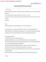 Hướng dẫn phương pháp giải bài tập thuế 2 docx