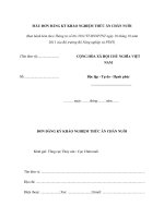 MẪU ĐƠN ĐĂNG KÝ KHẢO NGHIỆM THỨC ĂN CHĂN NUÔI pps