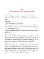 LUậT SửA đổI, Bổ SUNG LUậT Tổ CHứC TOà áN NHâN DâN ppt