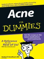 ACNE FOR DUMMIES - part 1 potx