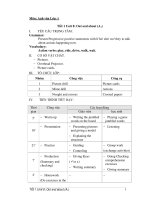 Anh văn 6 Unit 8: Out and about (A 1) ppsx