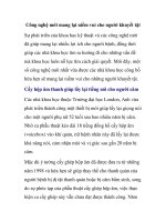 Công nghệ mới mang lại niềm vui cho người khuyết tật pdf