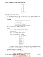 bài giảng cơ sở dữ liệu SQLServer 2000 doc