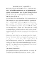 Rối loạn tiêu hóa ở trẻ – Hậu quả tương lai potx